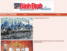 Tablet Screenshot of baobinhdinh.com.vn